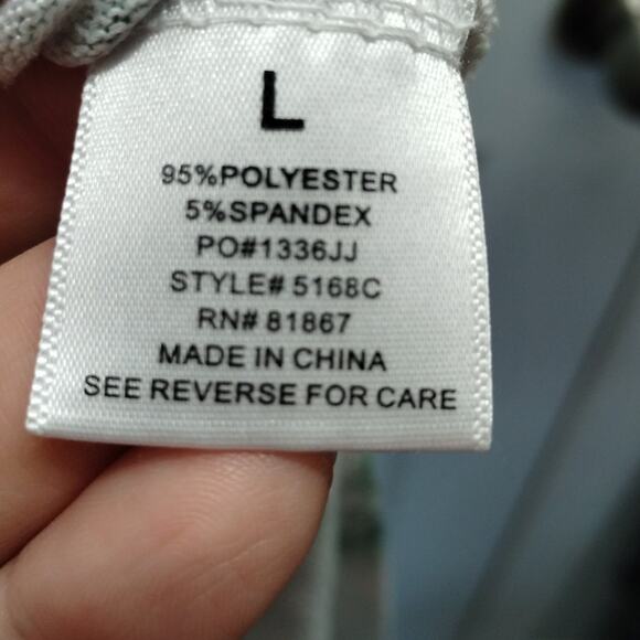 Vintage KIKIT Women Size Large Green White Tie Dye Terrycloth-Like T-Shirt Dress - Picture 6 of 6